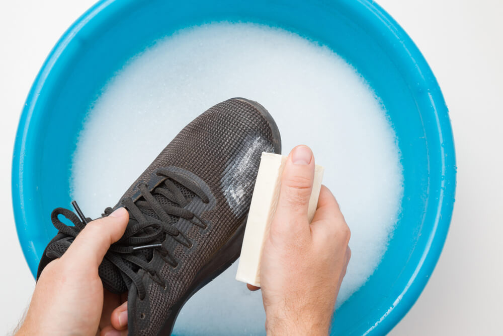 handwash sneakers