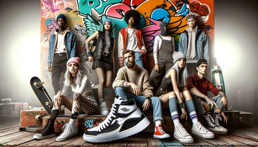 sneakers as a symbol of subcultures